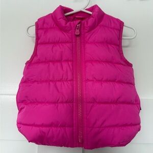 Pink Infant Puffer Vest